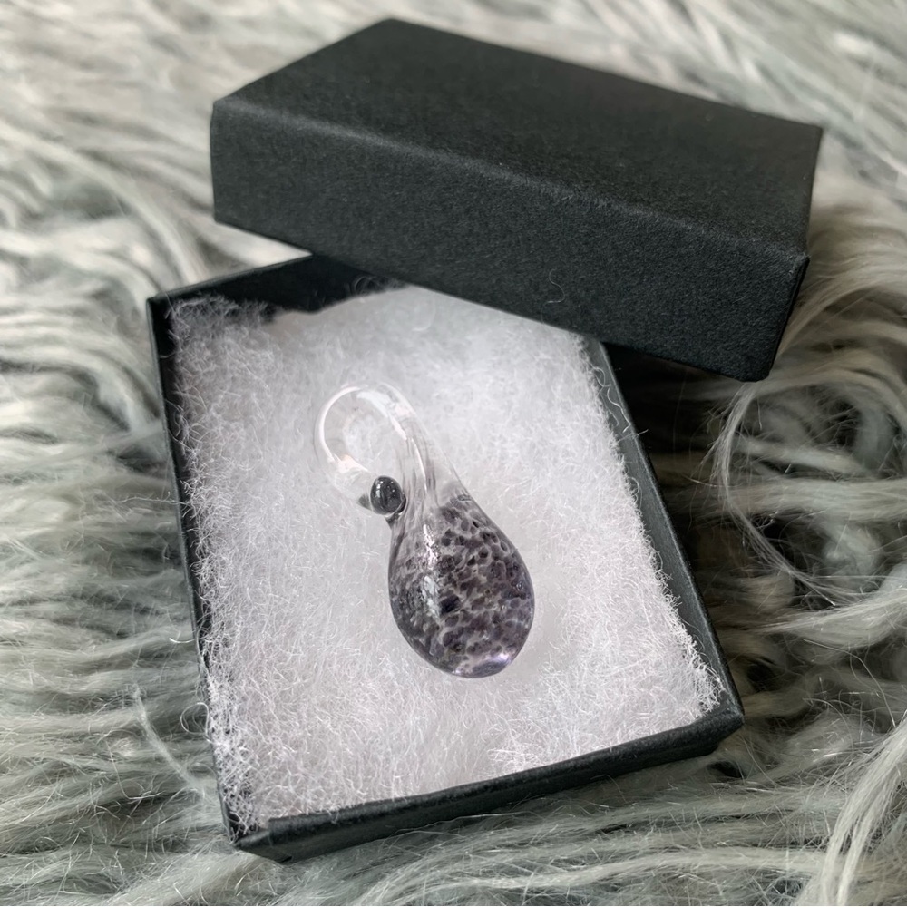 Hand Blown Glass Pendant
